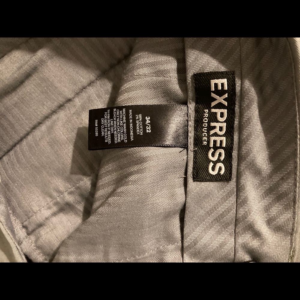 Express gray Suit pants - Picture 2 of 4